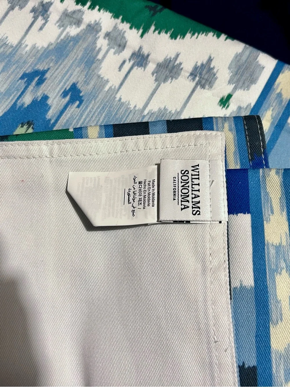 Williams Sonoma table runner